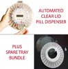 *** DISCONTINUED *** Automated Pill Dispenser (Clear Lid) Bundle with spare tray set - TT6-28CLB