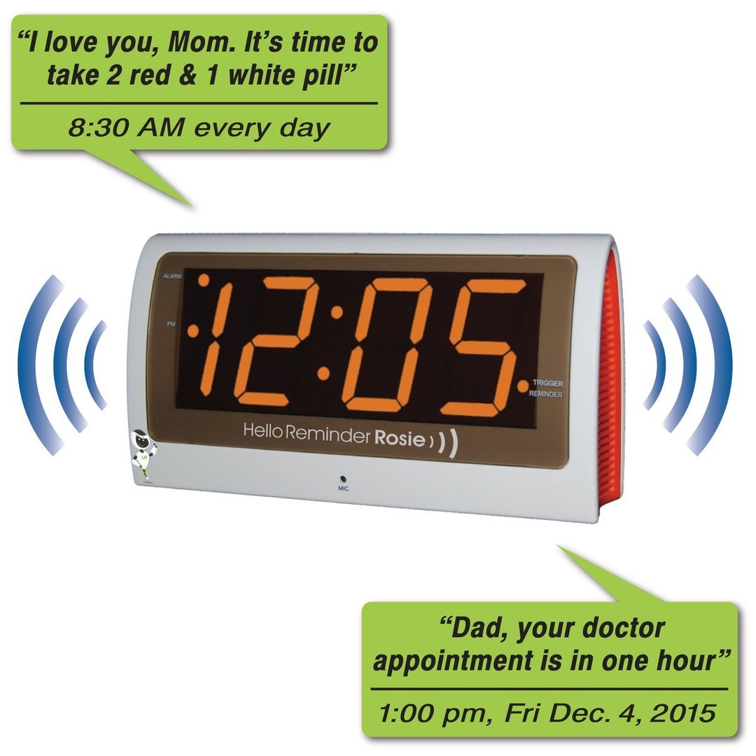 reminder rosie personal voice reminder alarm clock ttc rosie au