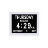 12 inch Digital Calendar Day Clock - Orientation Dementia Clock - TTC-DC1201-J