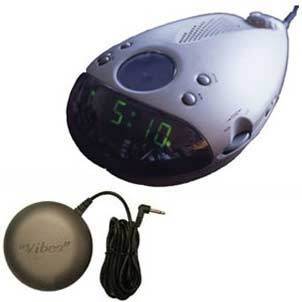 *** DISCONTINUED *** Vibralarm Digital Vibrating Alarm Clock with Vibes Bedshaker - TTC-VIBRALARM