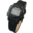 VibraLITE MINI - Black Leather Band - Vibrating Alarm Reminder Watch - TabTimer TTW-VM-LBK