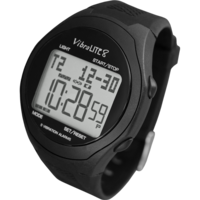 Vibrating watch alarm for deaf top
