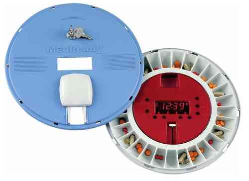 MedReady MR-357FL Auto Pill Dispenser SMS/Email Alerts* & Light - MR-357FL