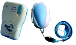 MedPage Tone and Vibrating pager with Waterproof Transmitter Bundle - MPPL-TXW-B
