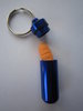 Key Ring Pill Box - Blue (Small)