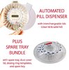 *** DISCONTINUED *** Automatic Pill Dispenser Bundle medelert with spare tray set - TT6-28SCB