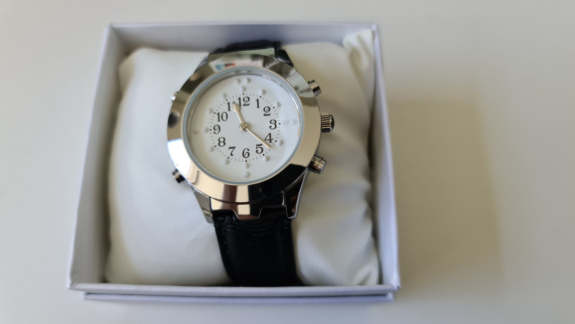 Waterproof talking watch for the blind top