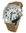 Low Vision Talking Watch for low vision or vision impaired Brown leather band - TTW-LVTW-BRW