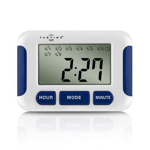 TabTimer 8 Alarm Timer - TT8-0SQ