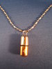 TabTimer Necklace Pill Box Gold TT-NECK-GLD