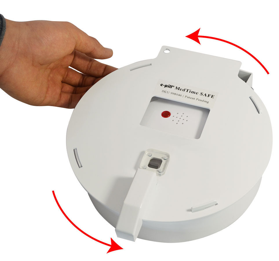 e-pill MedTime SAFE Tamper Resistant Automatic Pill Dispenser NEW