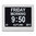 *** DISCONTINUED *** 8" Digital Wi-fi Weather Station Orientation Dementia Clock - TTC-DC8001-W wifi