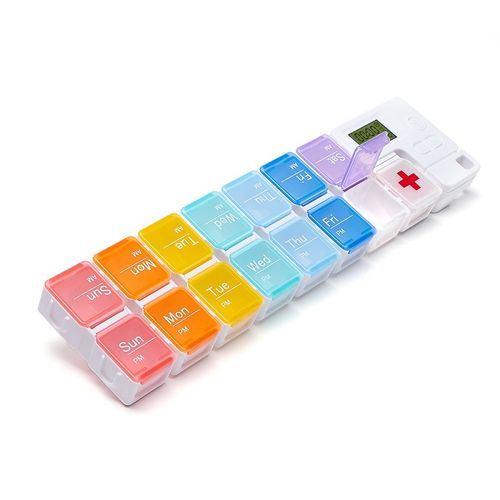 Rainbow CONNECTION Pill Box Timer  - TT4-15