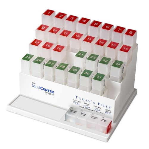 MedCenter Monthly Pill Organiser