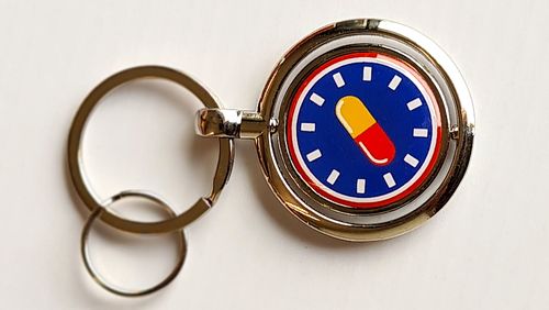 TabTimer branded keyring