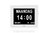 12 inch Digital Calendar Day Clock - Orientation Dementia Clock - TTC-DC1201-J