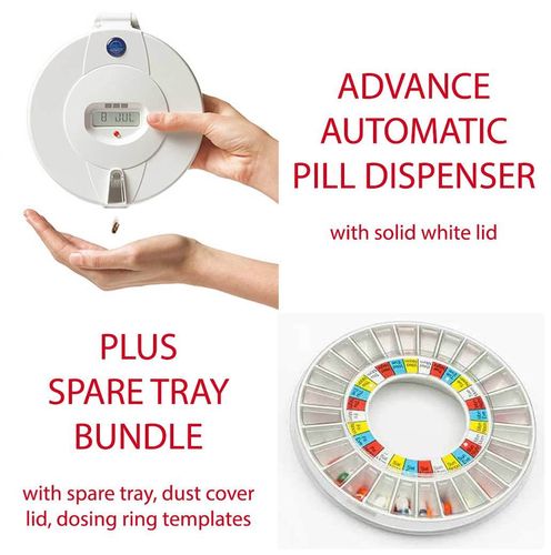 TabTimer Careousel ADVANCE Pill Dispenser - Bundle
