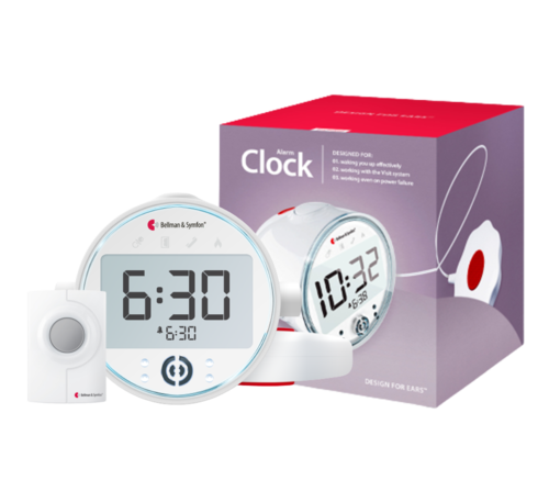 Bellman Visit Doorbell with Loud Alarm Clock Pack BE8060 = BE1380 + BE1240