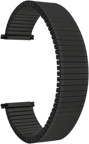 Black Stretch Flexi Watch Band - 20mm