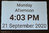 MemRabel 3-X Dementia Orientation Clock (v2.1) - Touch screen, TTC-MEMRABEL3-X
