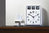 Jadco Analogue Calendar Clock with Automatic Flip Calendar BQ12A