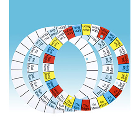 DOSING RING SET for Careousel ADVANCE Automatic Pill Dispenser TT24-28ADV-DRSET