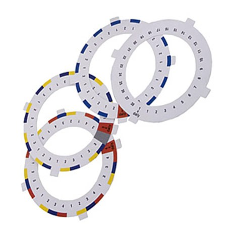 DOSING RING SET for Careousel MK3 Automatic Pill Dispenser TT28-29MK3-DRSET