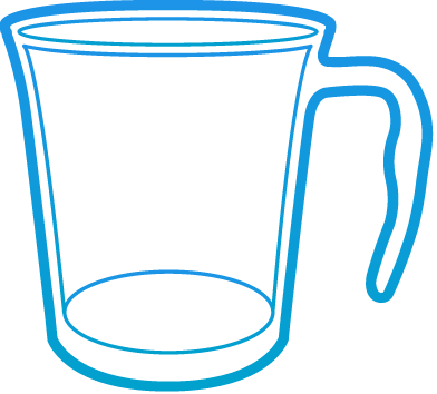 Droplet Drinking Reminder<br>Cup & Mug Hydration System