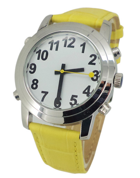 TTW-LVTW-YELL-HV-QL9909-Low-Vision-Talking-Watch-Yellow-Band